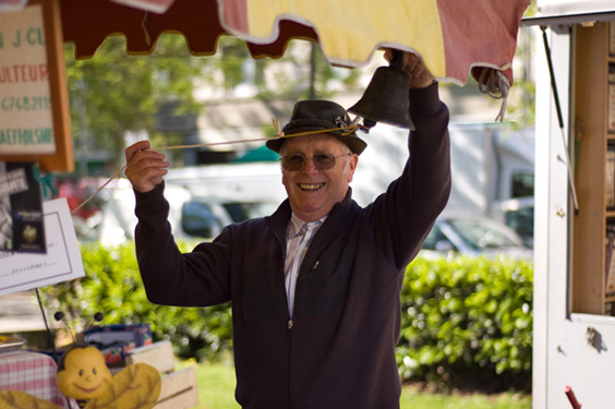 Jean-Claude au marché de la Krutenau